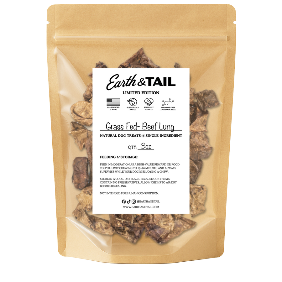 dehydrated beef lung dog treats